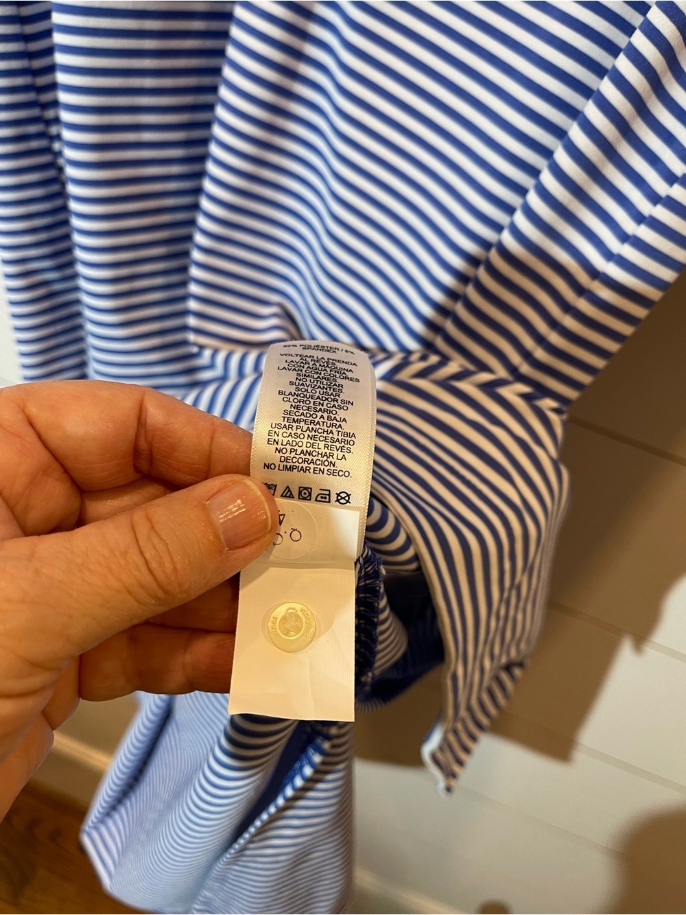 Vineyard Vines Margo SanKaty Midi Striped Blue & White Dress Size XS NWT - Picture 7 of 11